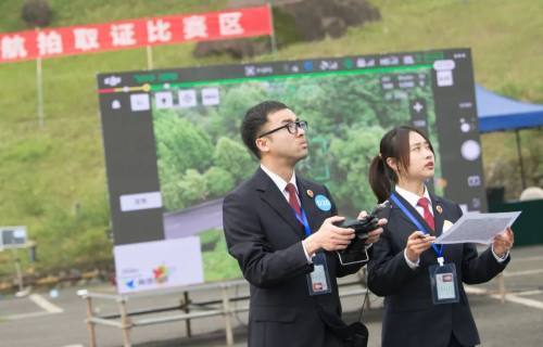 协调配合完成无人机航拍取证jpg 协调配合完成无人机航拍取证jpg
